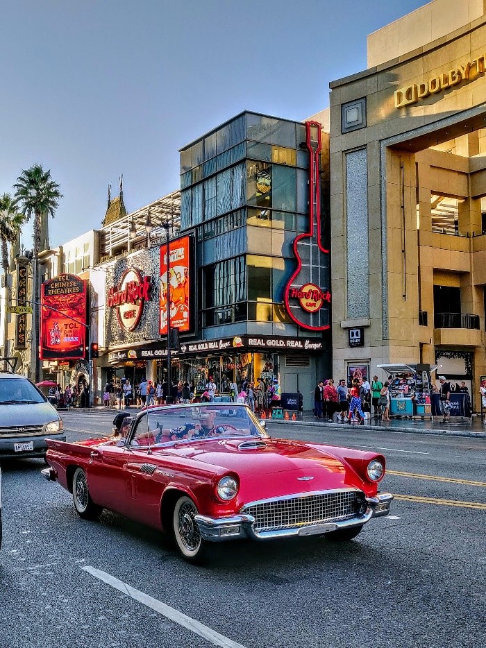 Dolby Theater in Hollywood Boulevard